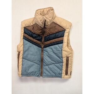 Vintage Pacific‎ Trail Ski Vest Puffer Jacket Youth Size 10 Kids Puffy Vest 80s